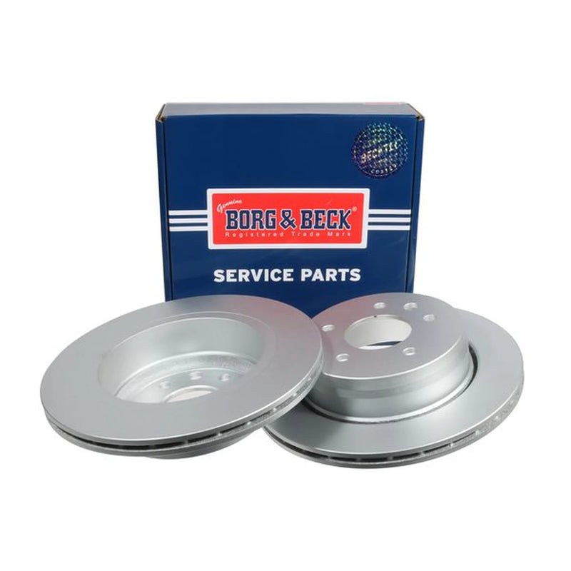 Borg & Beck Front & Rear Brake Discs & Pads fits Jaguar Xj 1997-2003 3.2