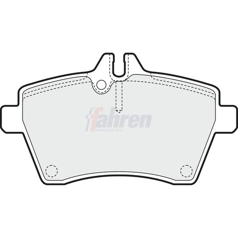 Fahren Front Brake Pad Set FBP3159