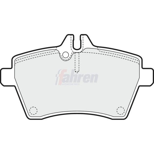 Fahren Front Brake Pad Set FBP3159