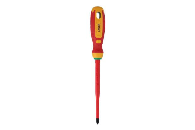 Laser Phillips Insulated Screwdriver Ph3 x 150mm - 8449 Laser - Dynamic Drive