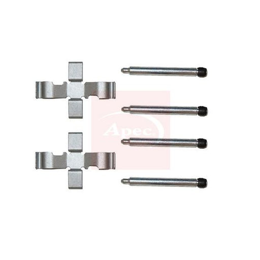 Apec Brake Pad Accessory Fitting Kit Rear fits Ford Escort 1991-1998 1.6 1.8