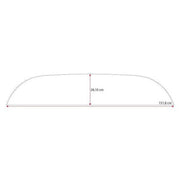 Isabella Wheel arch cover. Double Bailey Alutech 2015/2016 - 481004109