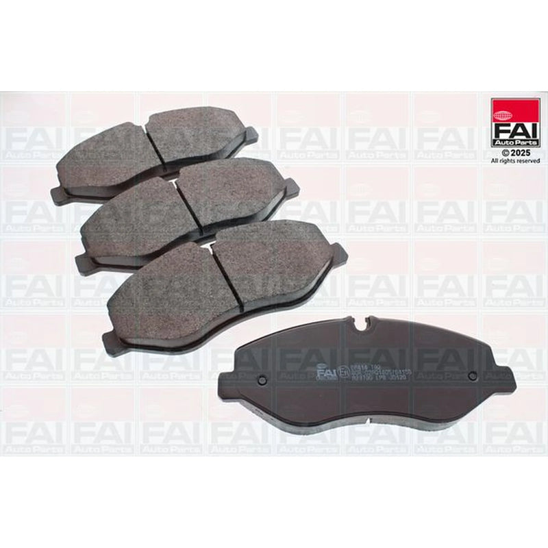 FAI Front Brake Pad Set fits Mercedes-Benz V-Class 2014-2015