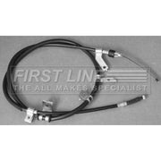 First Line Handbrake Cable Left Rear fits Mitsubishi L200 / Triton 2005-2015 2.5