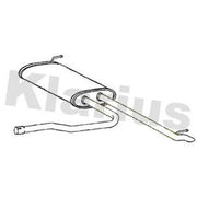 Klarius Box With Tail Pipe Rear fits Opel Astra K 2015-2019 1.0