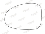 Summit Stick-On Standard Mirror Glass fits Daewoo Matiz LHS Summit - Bars 4 Cars