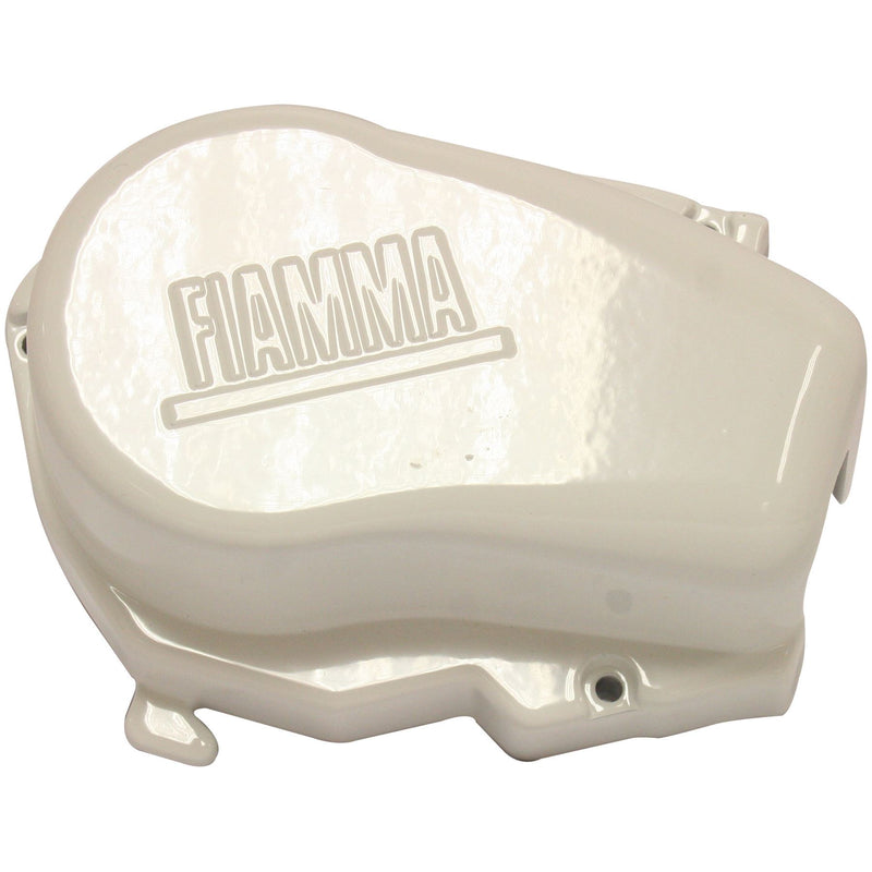 98655-307 WHITE LH END CAP Fiamma  - Dynamic Drive