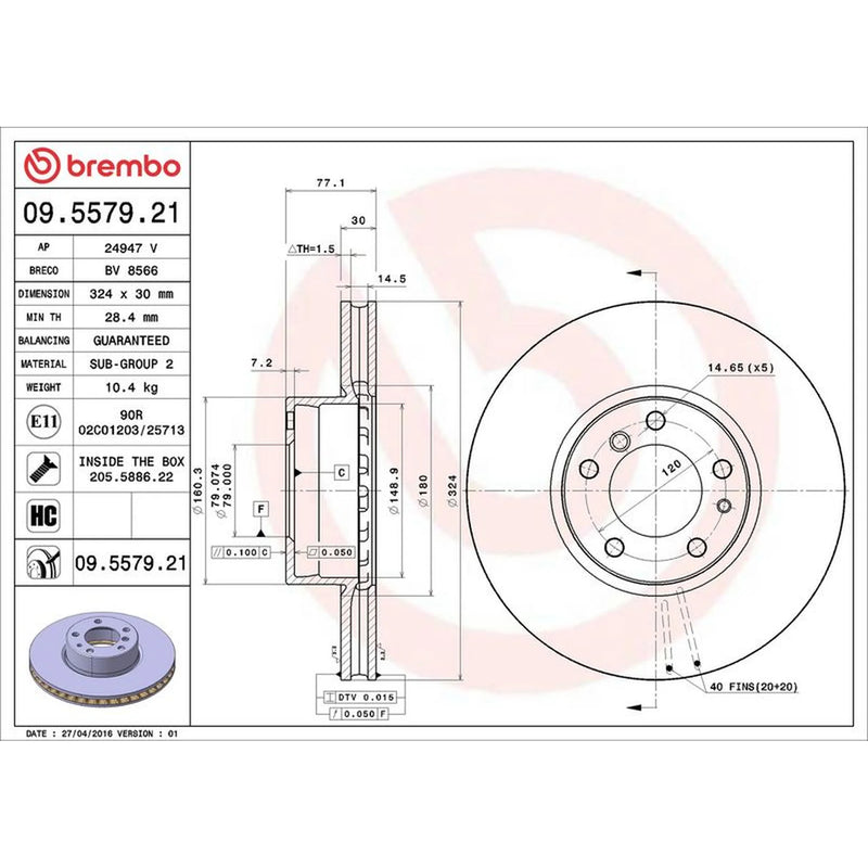 Brembo Front & Rear Brake Discs & Pads fits BMW 7 1994-2001