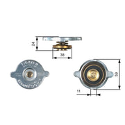 Gates Radiator Expansion Tank Cap bar RC106