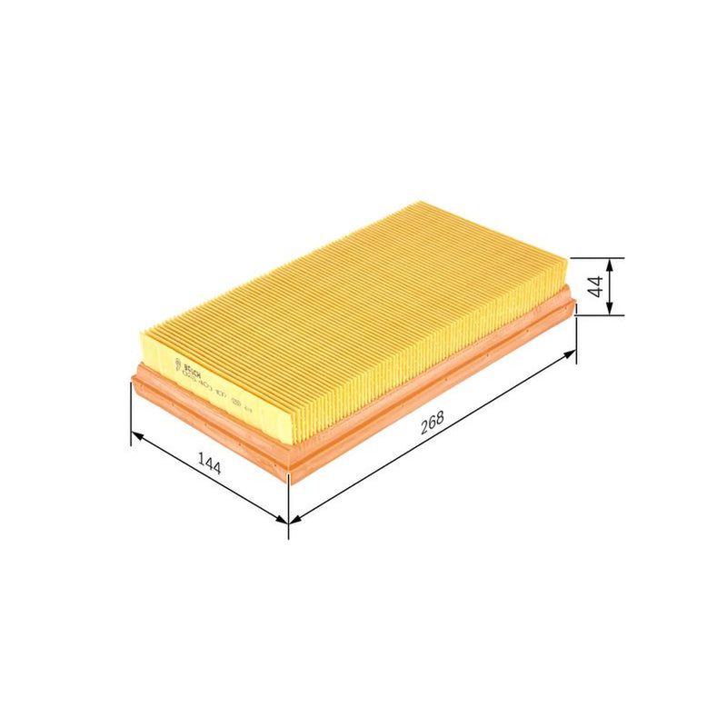 Bosch Engine Air Filter fits Kia Rio I 2000-2005 1.3 1.5