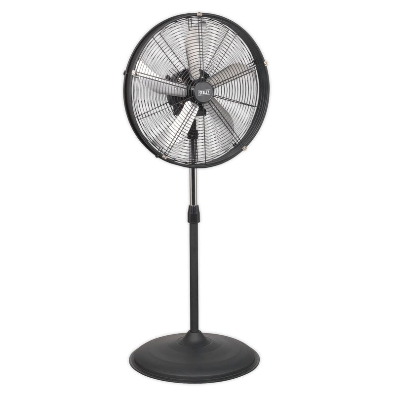 Sealey Industrial High Velocity Oscillating Pedestal Fan 20" 230V HVF20PO Sealey - Dynamic Drive