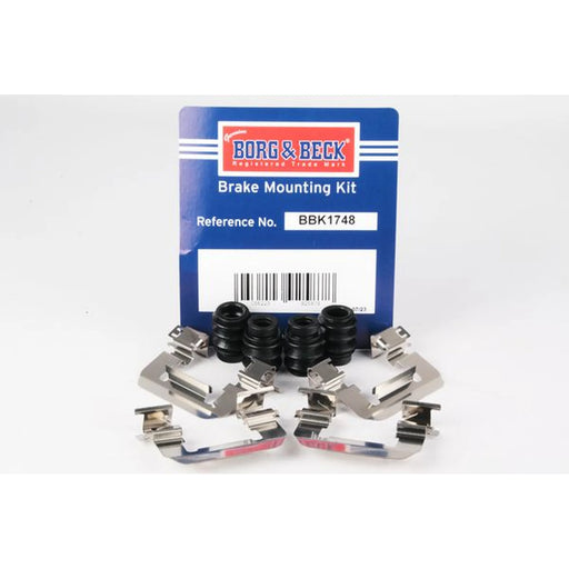 Borg & Beck Brake Pad Accessory Fitting Kit Rear BBK1748