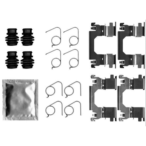 Mintex Brake Pad Accessory Fitting Kit Front fits Nissan Qashqai II 2013-2015