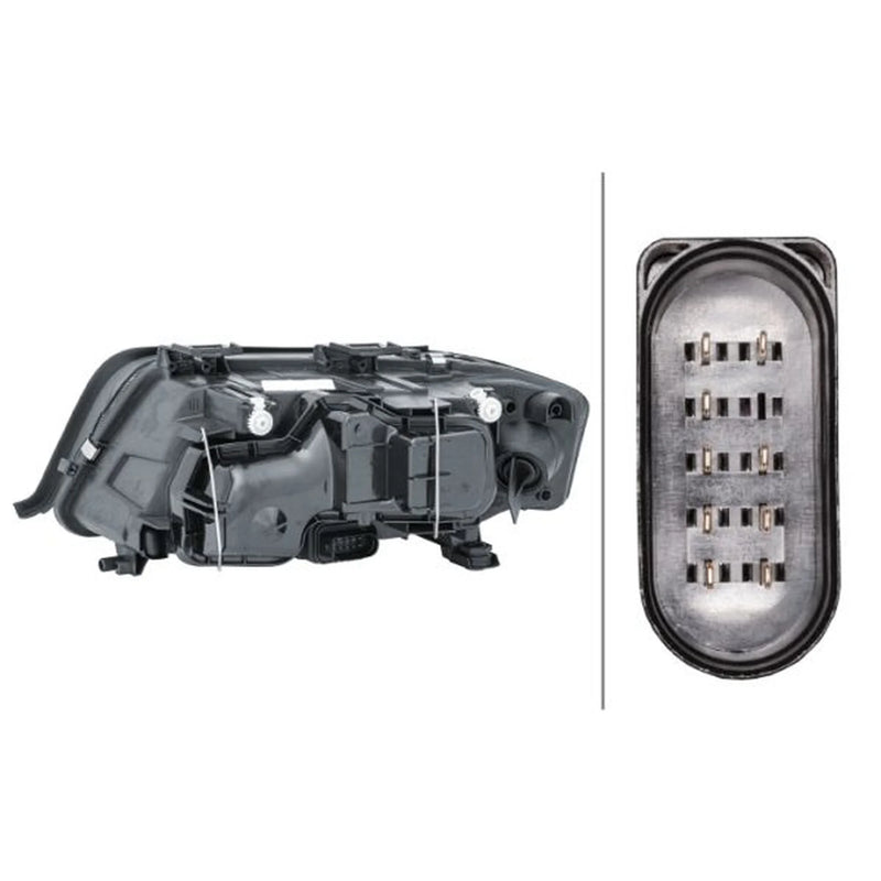 Hella Headlight Headlamp H7/H7 Right fits Audi A6 C5 1997-2005