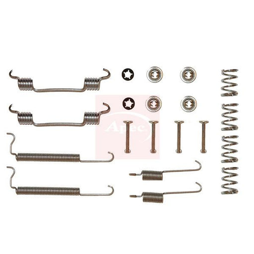 Apec Brake Shoe Accessory Kit Rear fits Opel Astra F 1991-2001 1.4 1.6 1.7