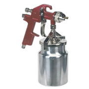 Sealey HVLP Suction Feed Spray Gun 1.7mm Set-Up HVLP740 Sealey - Dynamic Drive