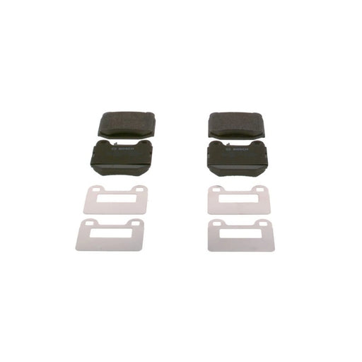 Bosch Front & Rear Pads fits Mercedes-Benz M-Class 1998-2005