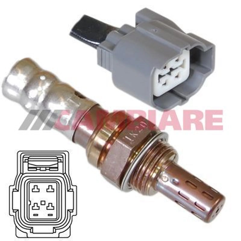 Cambiare O2 Lambda Oxygen Sensor after catalytic converter fits Honda Accord