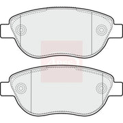 Apec Front Brake Pad Set PAD1630