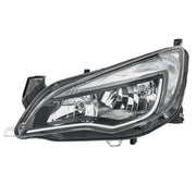 Hella Headlight Headlamp H7/H7 Left fits Opel Astra J 2009-2018