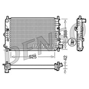 Denso Engine Radiator DRM10026