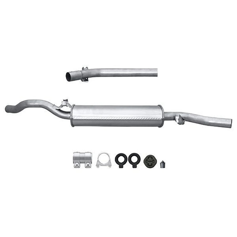 Hella End Silencer Rear fits VW Golf 1983-1992 1.3 1.6