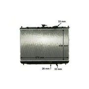Mahle Engine Radiator fits Kia Carens I 2002-2006 2.0