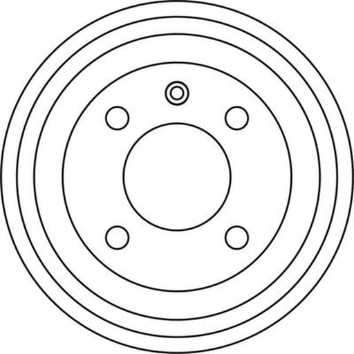 Abtex Brake Drum Assembly Rear fits Seat Arosa 1997-2004 1.0 1.4 1.7