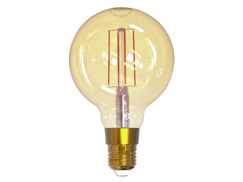Link2Home Wi-Fi LED ES (E27) Balloon Filament Dimmable Bulb, White 470 lm 5.5W Link2Home - Dynamic Drive