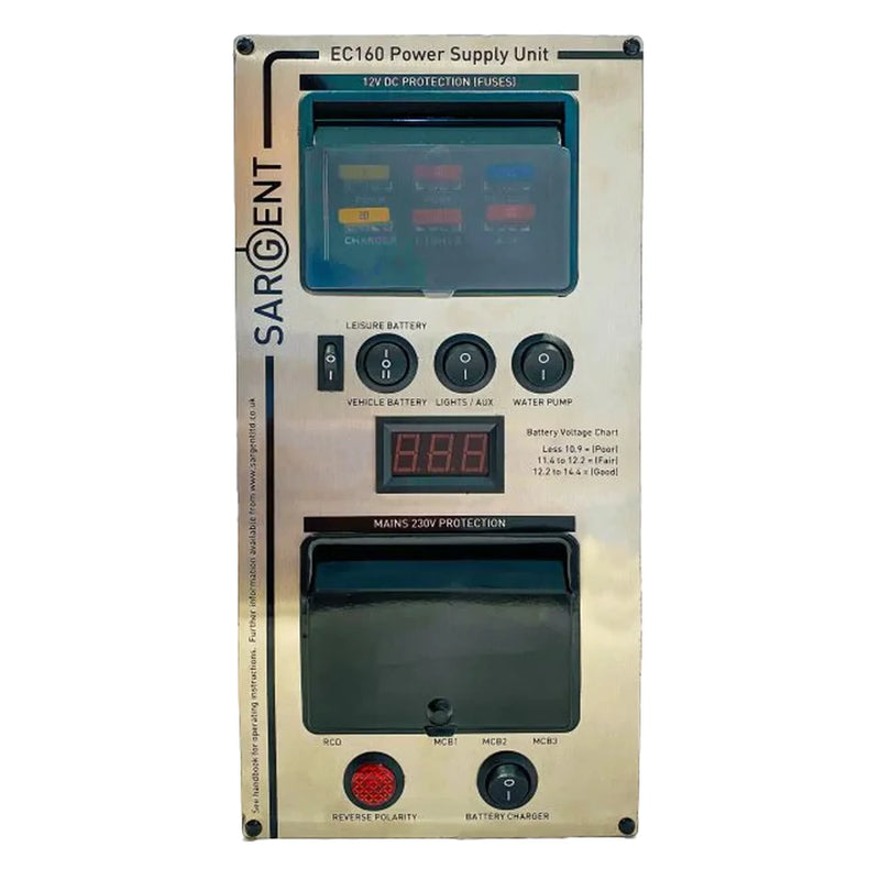 Sargent Power Supply Unit EC160 Deluxe 12V & 240V