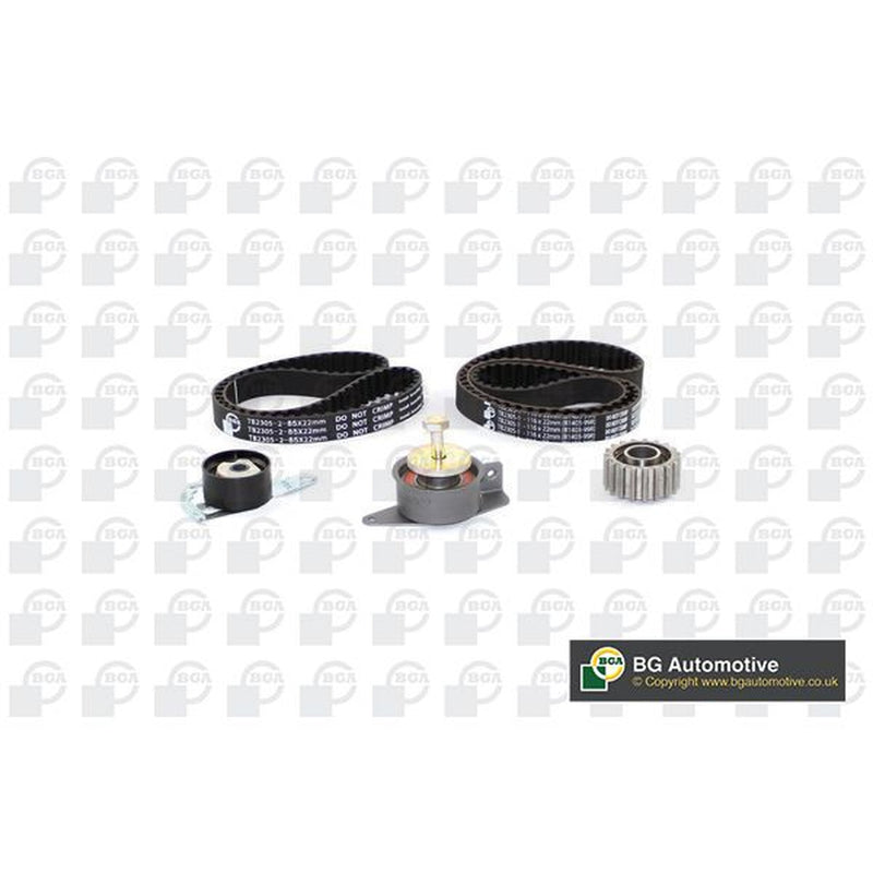 BGA Timing Belt Kit with Rollers fits Ford Courier Box Body/Mpv 1991-2003 1.8