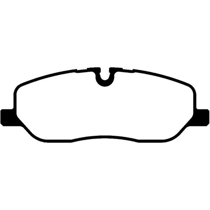 Abtex Front Brake Pad Set fits Land Rover Discovery III 2004-2009 2.7 4.0 4.4