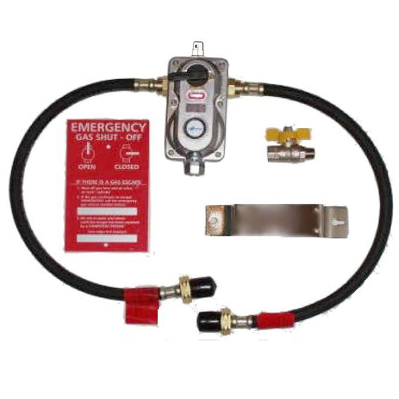 Changeover Kit 4 Cylinder with Opso for Caravan/Motorhome Nova - Dynamic Drive