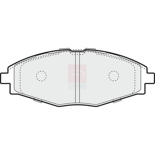 Apec Front Brake Vented Discs & Pads fits Daewoo Lanos 1997 on 1.3 1.5