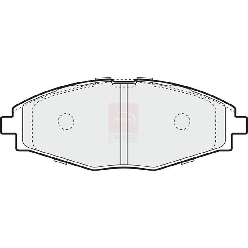 Apec Front Brake Pad Set fits Chevrolet Matiz 2005-2013 0.8 1.0
