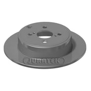 Juratek Rear Brake Solid Discs & Pads fits Toyota Corolla 2001-2007 1.8