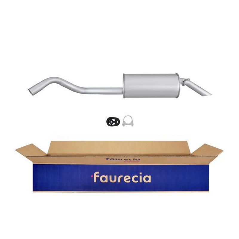 Hella End Silencer Rear fits Ford Escort 1995-1999 1.4