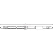 Apec Brake Hydraulic Hose Line Front fits Ford Mpv 1991-1996 1.3 1.8