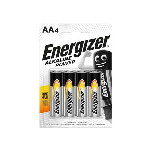 Energizer® AA Cell Alkaline Power Batteries (Pack 4) Energizer® - NN4 Online