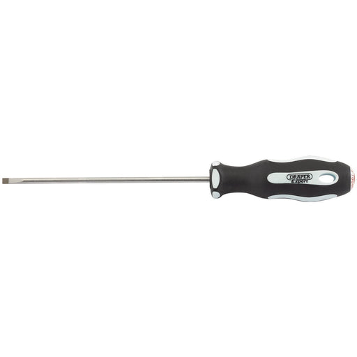 Draper Plain Slot Soft Grip Parallel Tip Screwdriver, 3 x 100mm 34972 Draper - Dynamic Drive