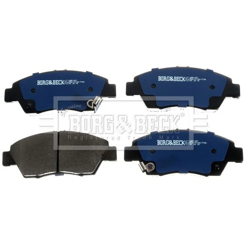 Borg & Beck Front & Rear Brake Discs & Pads fits Honda Civic VII 2001-2005