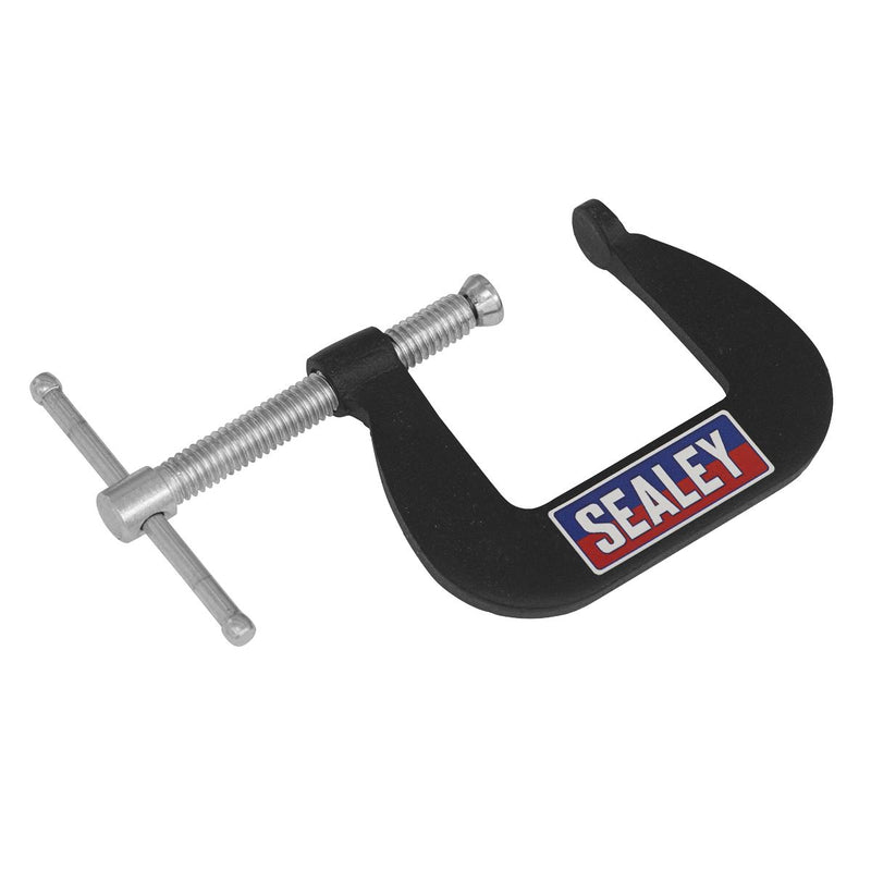 Sealey Junior C-Clamp Set 38mm x 38mm 8pc GCC03 Sealey - Dynamic Drive