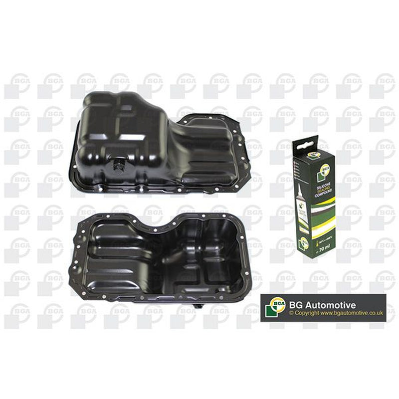 BGA Engine Oil Sump Pan fits Mazda 2 2007-2015 1.3 1.5