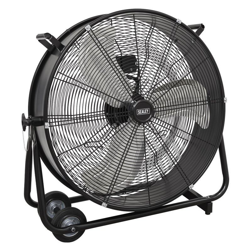 Sealey Industrial High Velocity Drum Fan 24" 230V HVD24 Sealey - Dynamic Drive