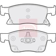 Apec Front Brake Pad Set PAD2101