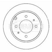 Borg & Beck Front & Rear Brake Discs & Pads fits Hyundai Sonata 1998-2001