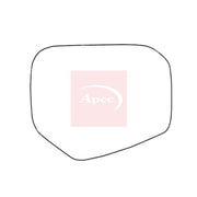 Apec Exterior Wing Mirror Glass Right fits Fiat Fullback Pickup 2016 on 2.4