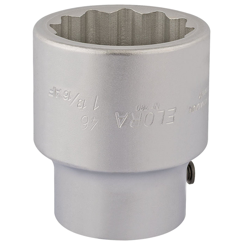 Draper Elora Bi-Hexagon Socket, 1" Sq. Dr., 46mm 67476 Draper - Dynamic Drive