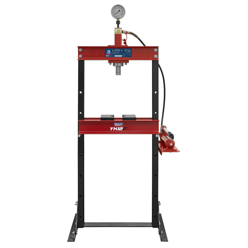 Sealey Hydraulic Floor Type Press 12 Tonne YK12F Sealey - Dynamic Drive