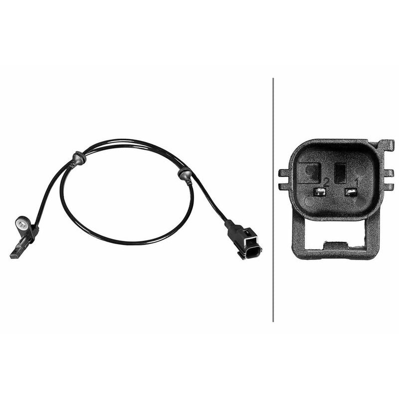 Hella ABS Wheel Speed Sensor Front fits Land Rover Range Rover Velar 2017-2020
